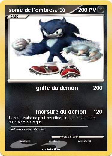 Pokemon sonic de l'ombre