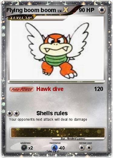 Pokemon Flying boom boom