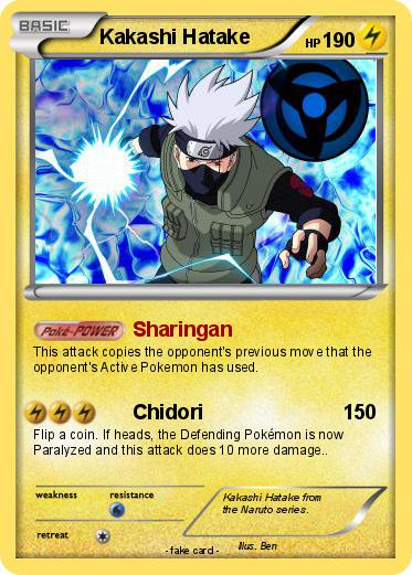 Pokemon Kakashi Hatake