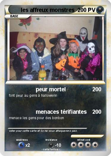 Pokemon les affreux monstres