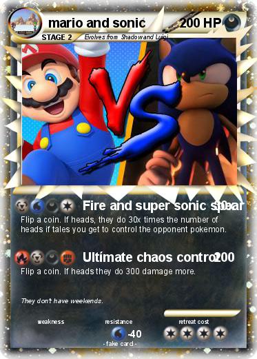 Pokemon mario and sonic