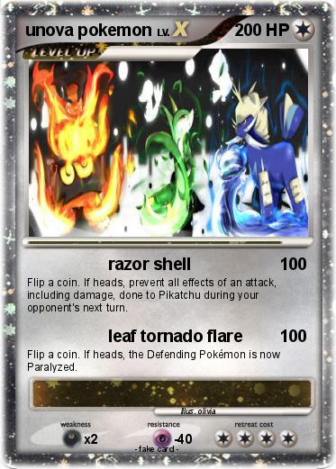 Pokemon unova pokemon