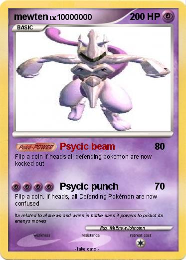 Pokemon mewten