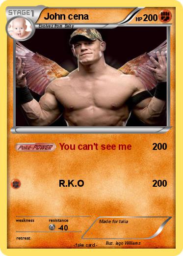 Pokemon John cena
