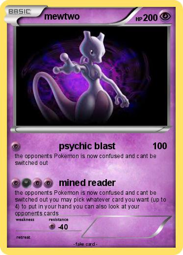 Pokemon mewtwo