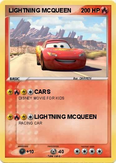 Pokemon LIGHTNING MCQUEEN