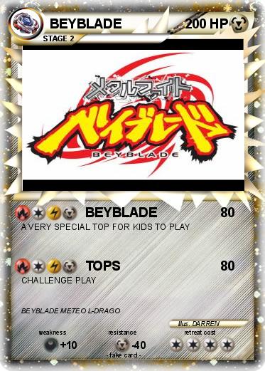 Pokemon BEYBLADE