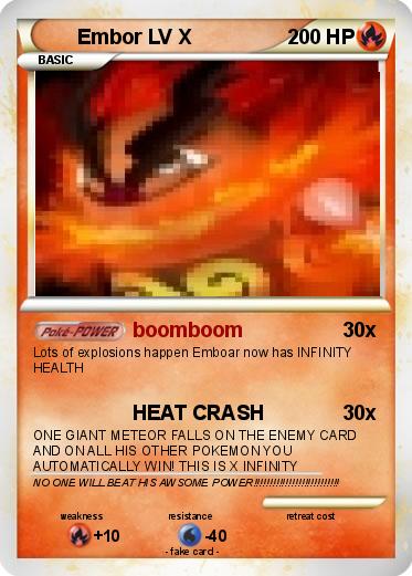 Pokemon Embor LV X