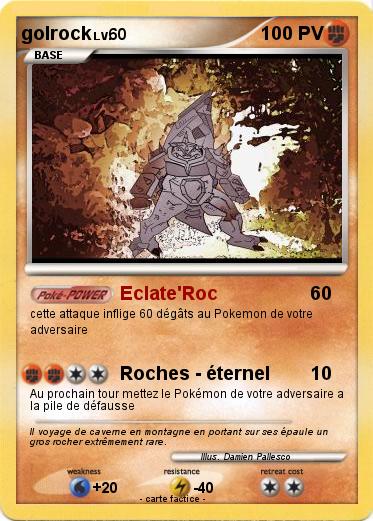 Pokemon golrock