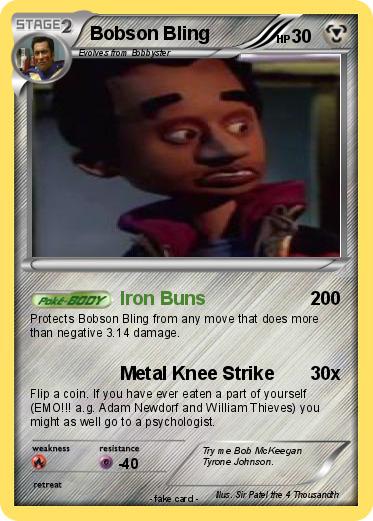Pokemon Bobson Bling
