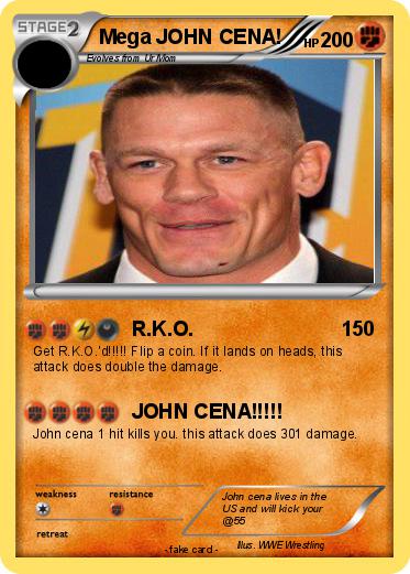 Pokemon Mega JOHN CENA!