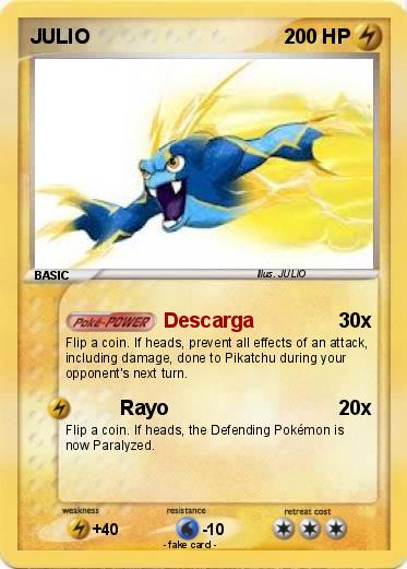 Pokemon JULIO