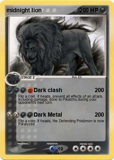 Pokemon midnight lion