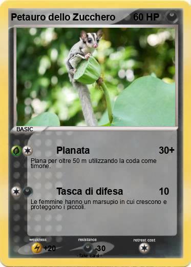 Pokemon Petauro dello Zucchero