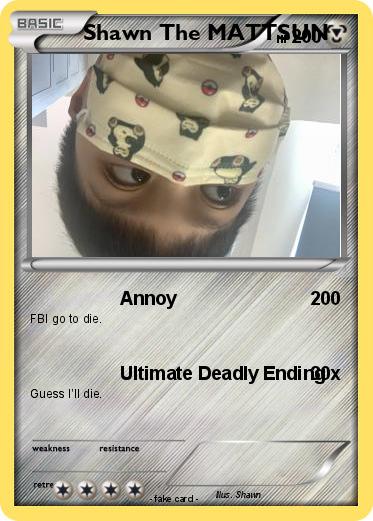 Pokemon Shawn The MATTSUN