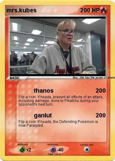 Pokemon mrs.kubes