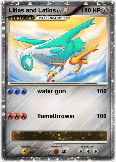 Pokemon Litias and Latios