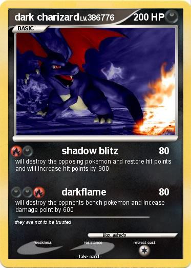 Pokemon dark charizard