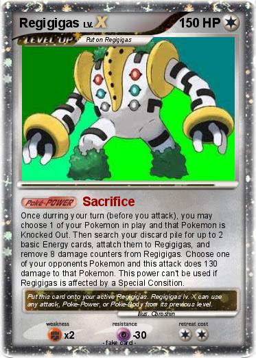 Pokemon Regigigas