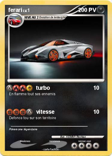 Pokemon ferari
