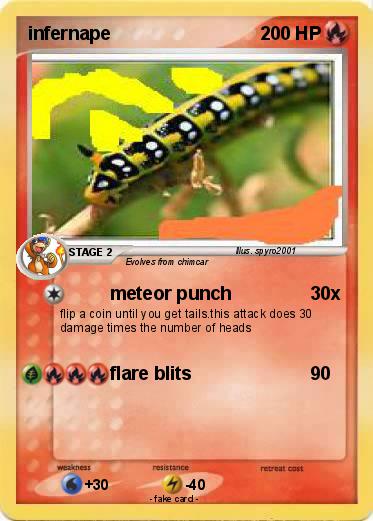 Pokemon infernape