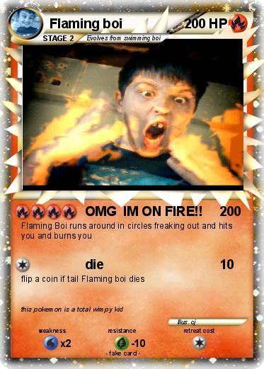 Pokemon Flaming boi