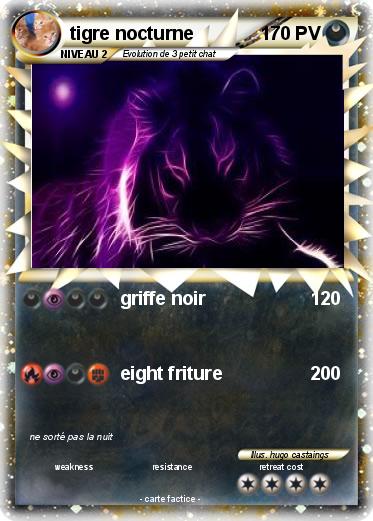 Pokemon tigre nocturne