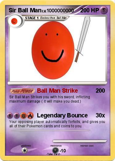 Pokemon Sir Ball Man