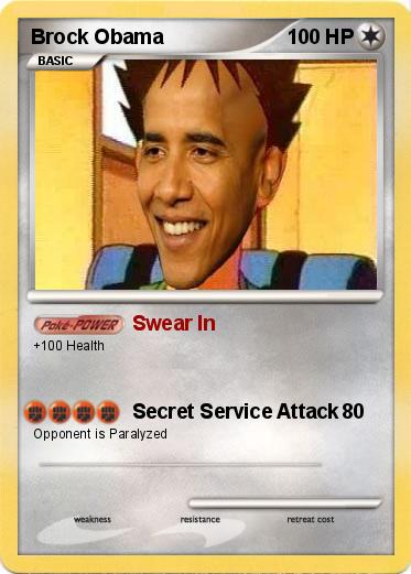 Pokemon Brock Obama