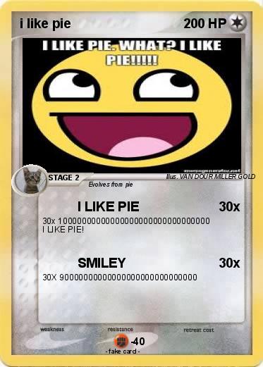 Pokemon i like pie