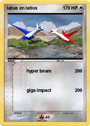 Pokemon latias en latios