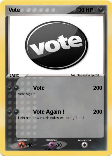 Pokemon Vote
