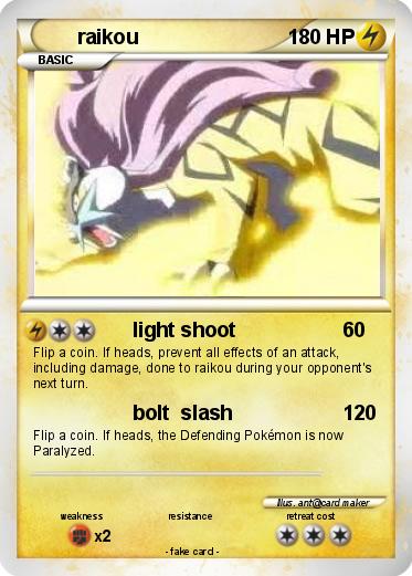 Pokemon raikou