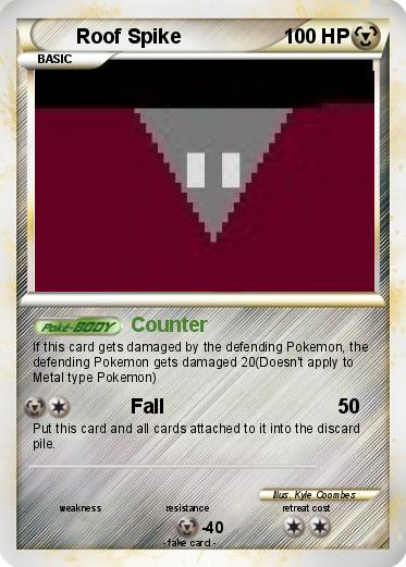 Pokemon Roof Spike