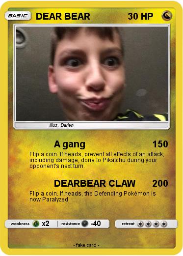 Pokemon DEAR BEAR