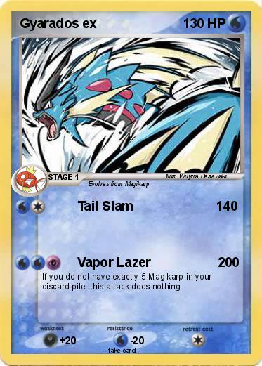 Pokemon Gyarados ex