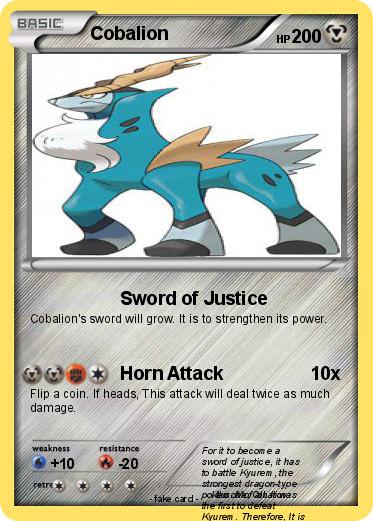 Pokemon Cobalion