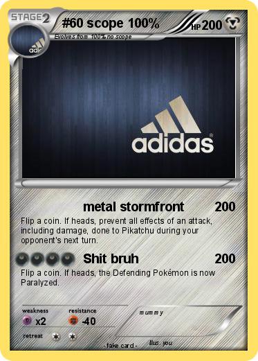 Pokemon #60 scope 100%