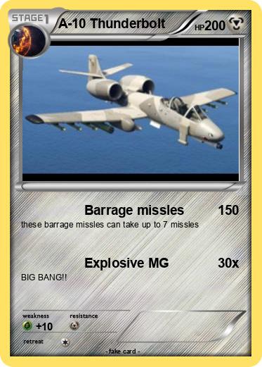 Pokemon A-10 Thunderbolt