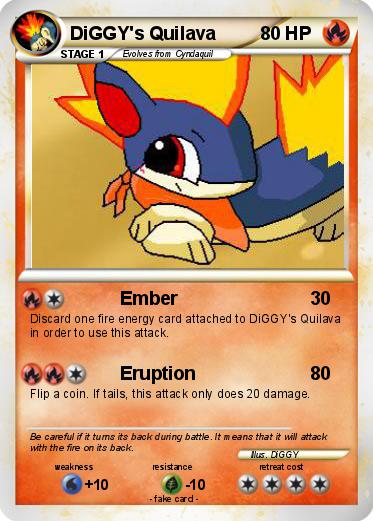 Pokemon DiGGY's Quilava