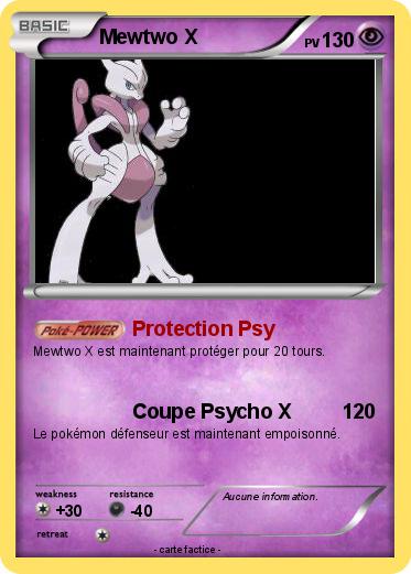 Pokemon Mewtwo X
