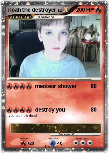 Pokemon noah the destroyer