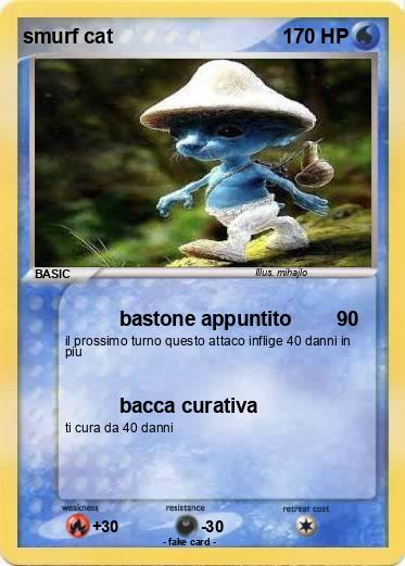 Pokemon smurf cat