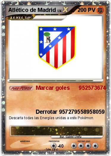 Pokemon Atlético de Madrid