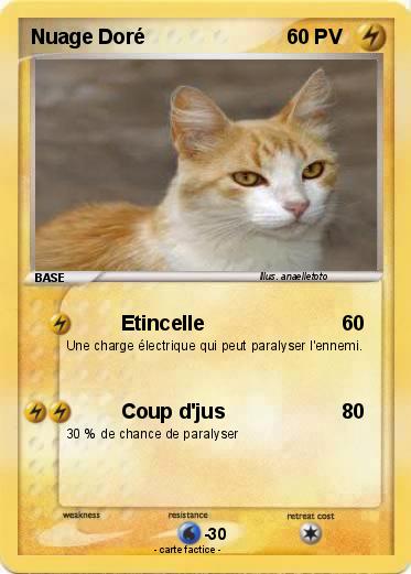 Pokemon Nuage Doré