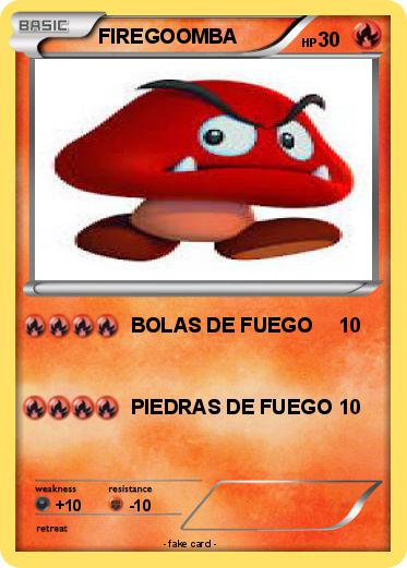 Pokemon FIREGOOMBA