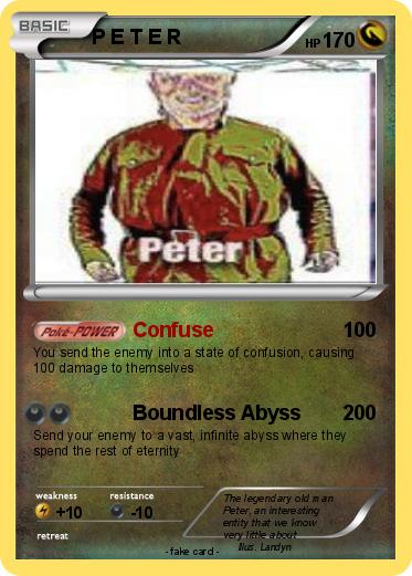 Pokemon P E T E R