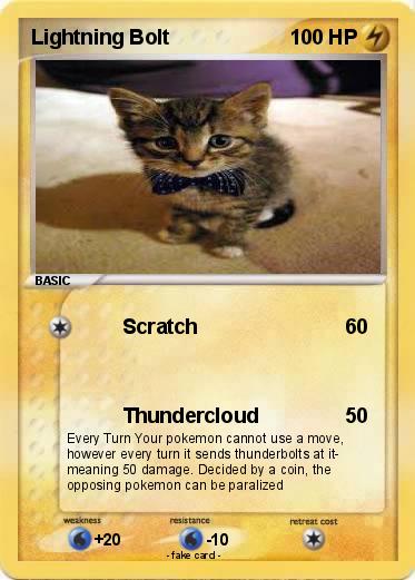 Pokemon Lightning Bolt