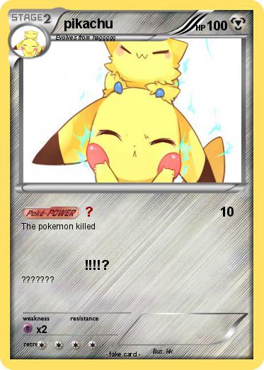 Pokemon pikachu