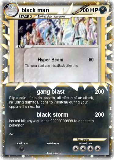 Pokemon black man